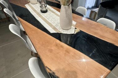 table résine époxy oise