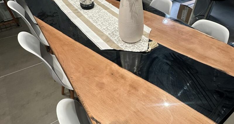 table résine époxy oise